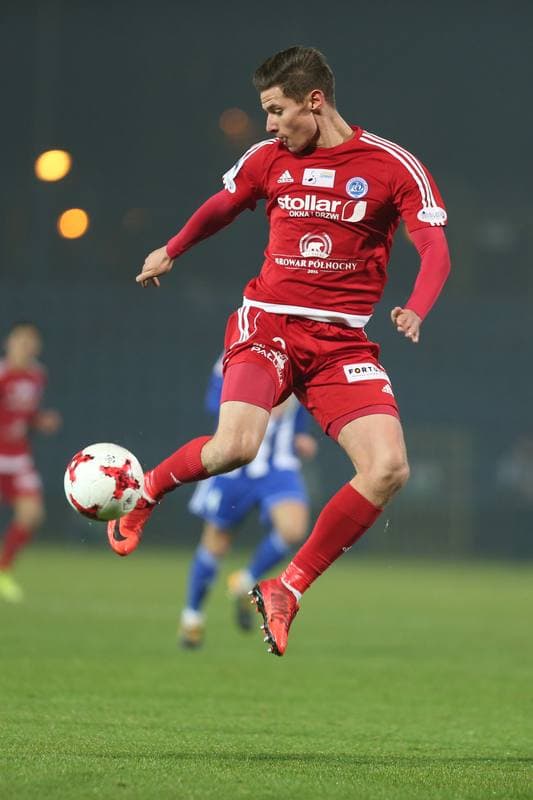 Football. Nice I Liga. Ruch Chorzow - Wigry Suwalki. 22.11.2017