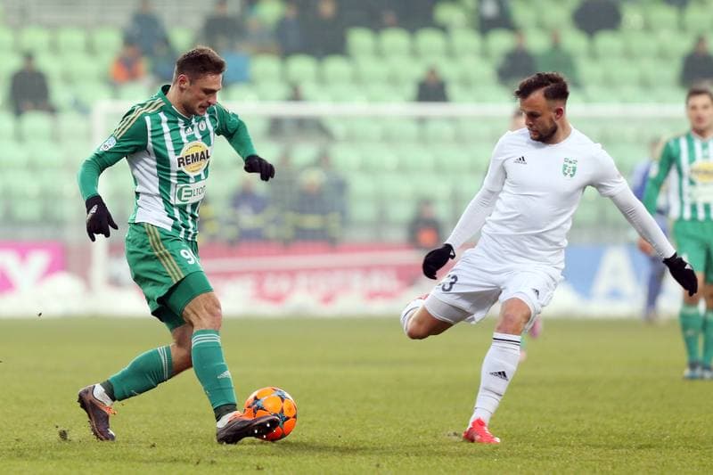 Football. Het Liga. MFK Karvina - Bohemians 1905. 02.12.2017