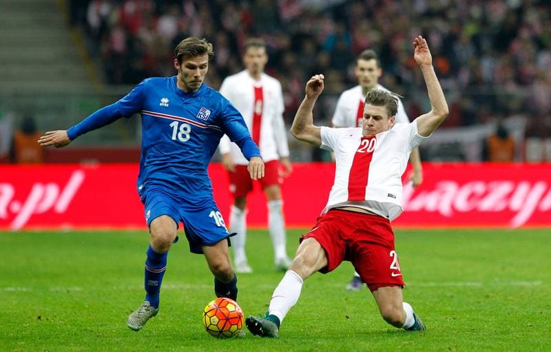 Football. International Friendly. Poland - Iceland. 13.11.2015