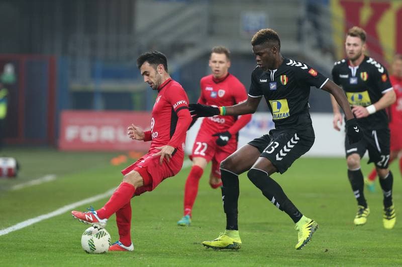 Football. Lotto Ekstraklasa. Piast Gliwice - Korona Kielce. 03.12.2016