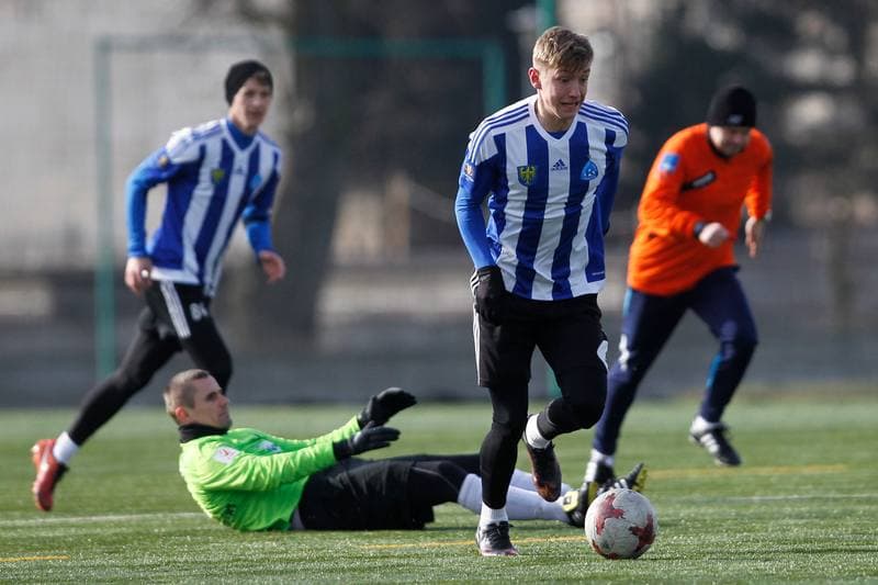 Football. Sparing. Ruch Chorzow - Rozwoj Katowice. 31.01.2018