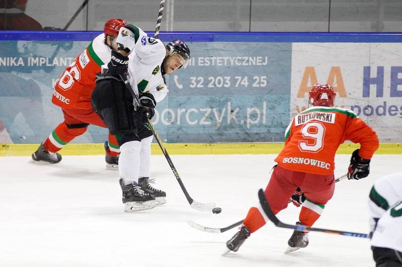 Ice Hockey. I Liga. Naprzod Janow - Zaglebie Sosnowiec. 22.01.2017
