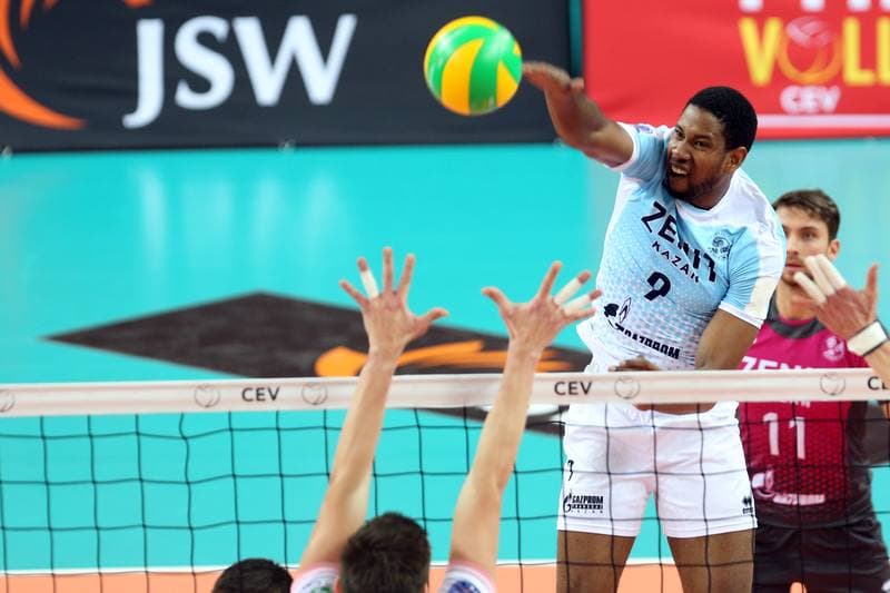 Volleyball. CEV Champions League. Jastrzebski Wegiel - Zenit Kazan. 31.01.2018