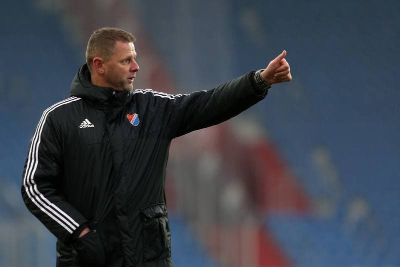 Football. Sparing. Banik Ostrava - Slavia Prague. 10.02.2018