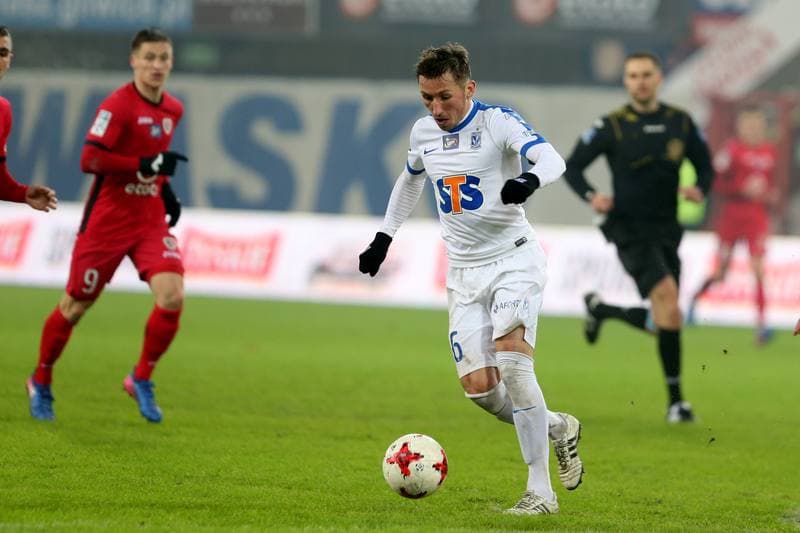 Football. Lotto Ekstraklasa. Piast Gliwice - Lech Poznan. 18.02.2017