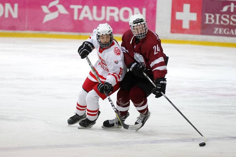 Ice Hockey. TCN. Poland - Latvia. 17.02.2018