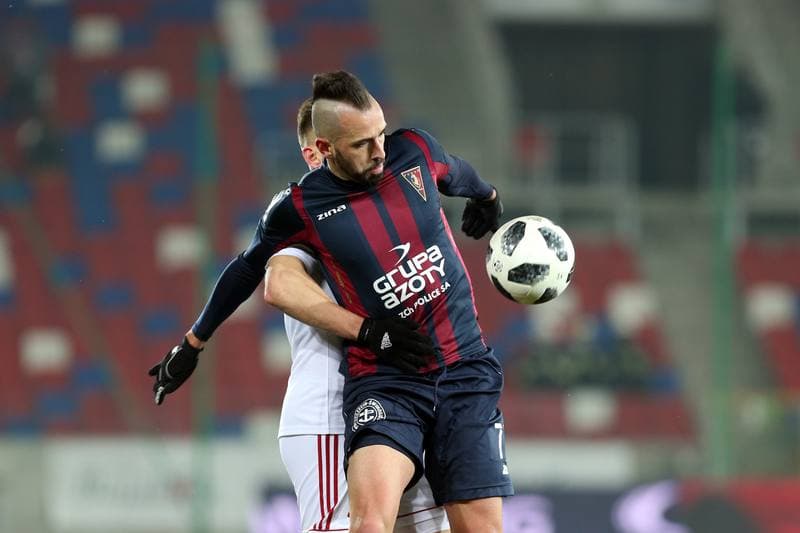 Football. Lotto Ekstraklasa. Gornik Zabrze - Pogon Szczecin. 28.02.2018