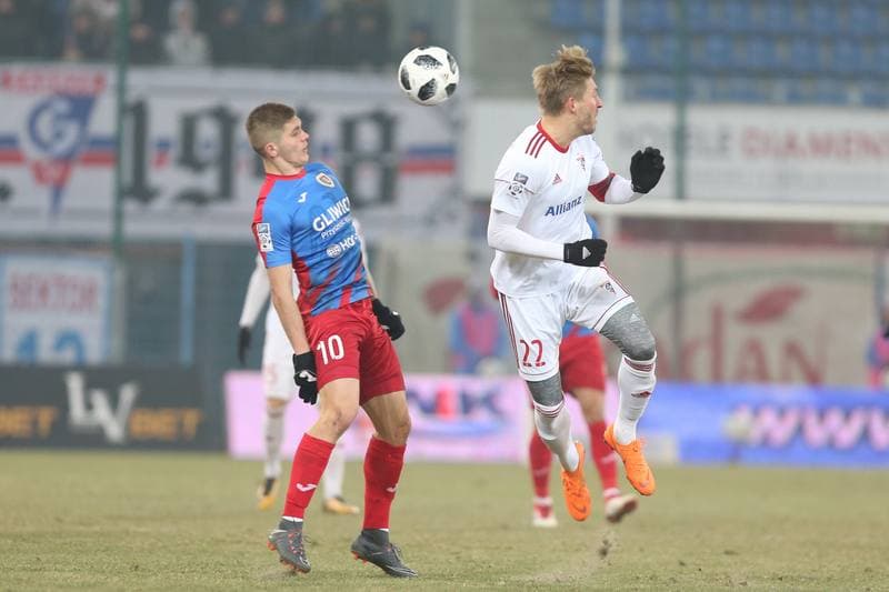 Football. Lotto Ekstraklasa. Piast Gliwice - Gornik Zabrze. 03.03.2018
