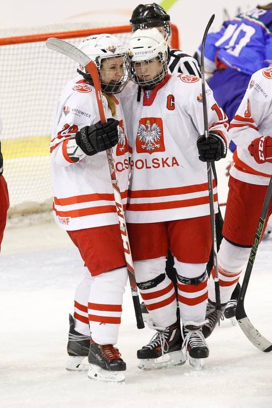 Ice Hockey. Women's World Championship. Poland - Italy. 11.04.2017