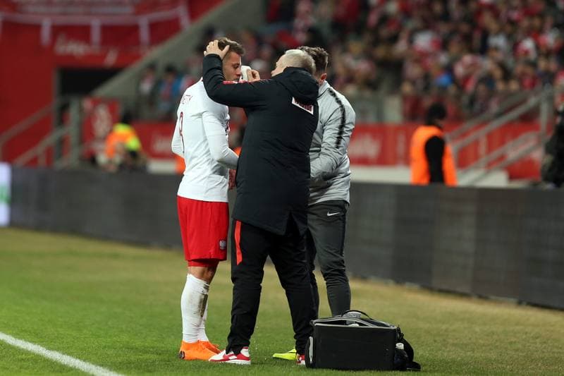 Football. International Friendly. Poland - Nigeria. 23.03.2018
