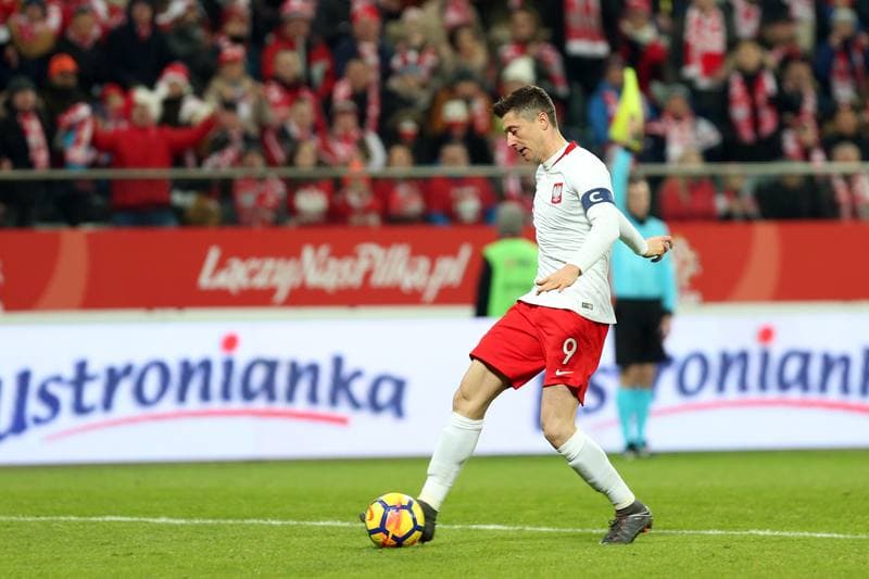 Football. International Friendly. Poland - Nigeria. 23.03.2018
