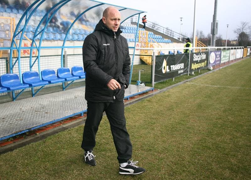 Football. I Liga. Wigry Suwalki - GKS Katowice. 04.04.2015