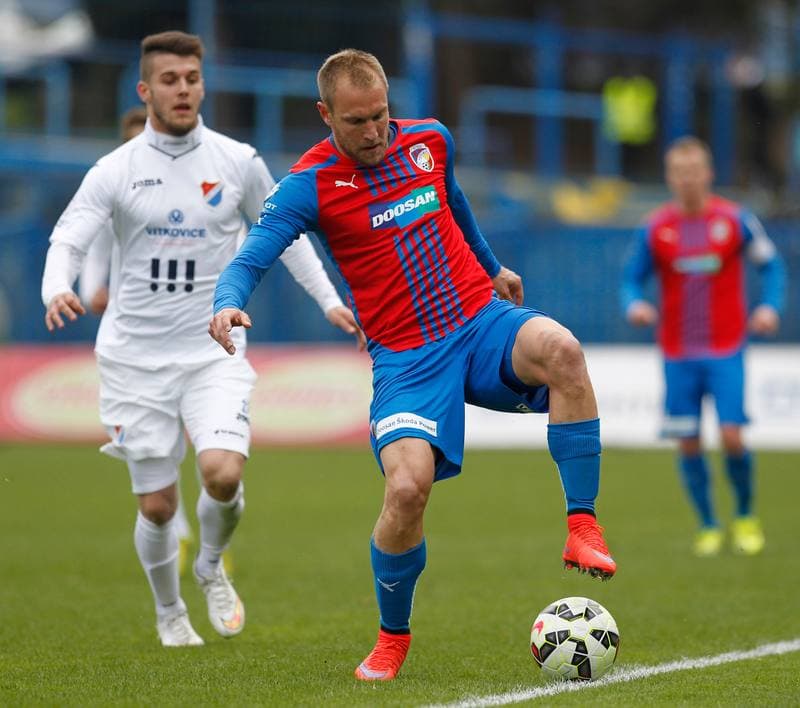 Football. SYNOT Liga. Banik Ostrava - Viktoria Plzen. 05.04.2015