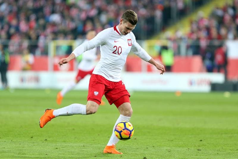 Football. International Friendly. Poland - South Korea. 27.03.2018