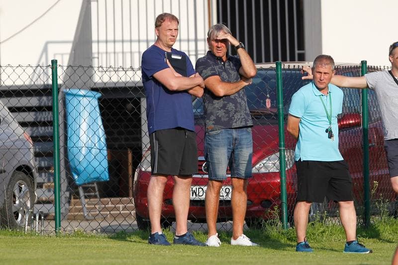 Football. Sparing. Zaglebie Sosnowiec - MFK Karvina. 05.07.2017