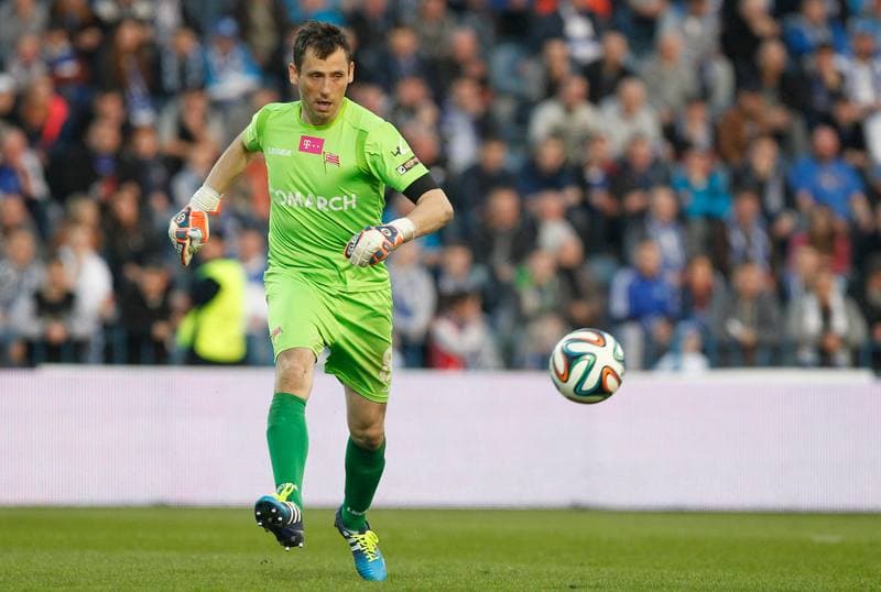 Football. T-Mobile Ekstraklasa. Ruch Chorzow - Cracovia Krakow. 10.04.2015