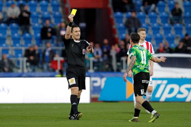 Football. HET Liga. Banik Ostrava - Viktoria Plzen. 04.04.2018