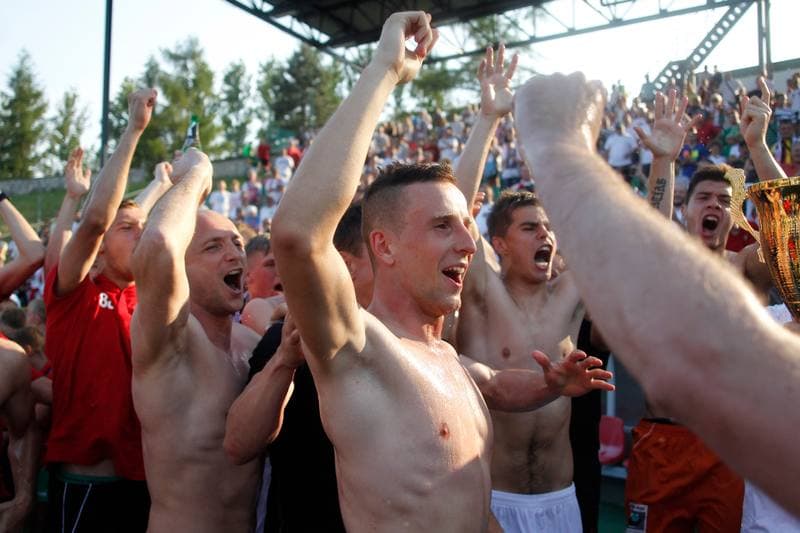 Football. II Liga. Zaglebie Sosnowiec - Puszcza Niepolomice. 07.06.2015