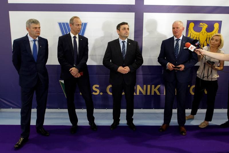 Tennis. Gornik Bytom. Opening of Tennis Hall. 19.04.2018
