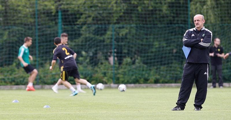 Football. GKS Katowice. Training. 28.05.2015