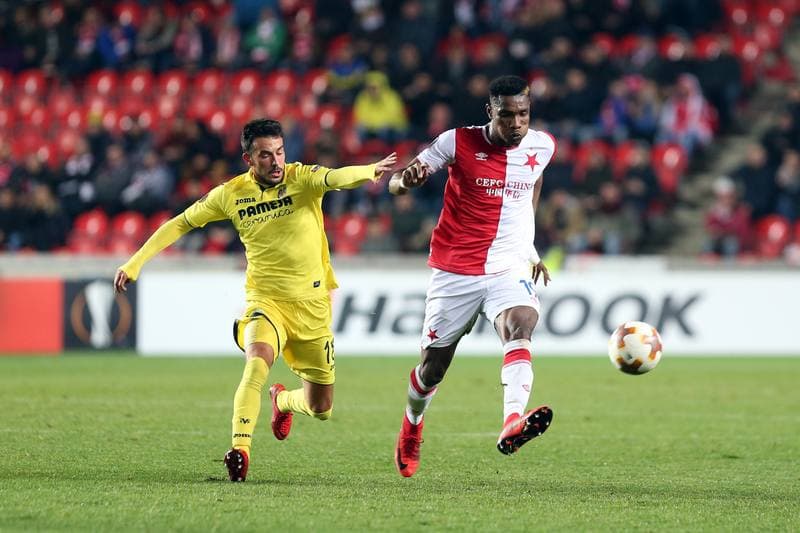 Football. UEFA Europa League. Slavia Prague - Villarreal CF. 02.11.2017