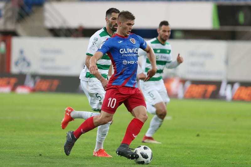 Football. Lotto Ekstraklasa. Piast Gliwice - Lechia Gdansk. 08.05.2018
