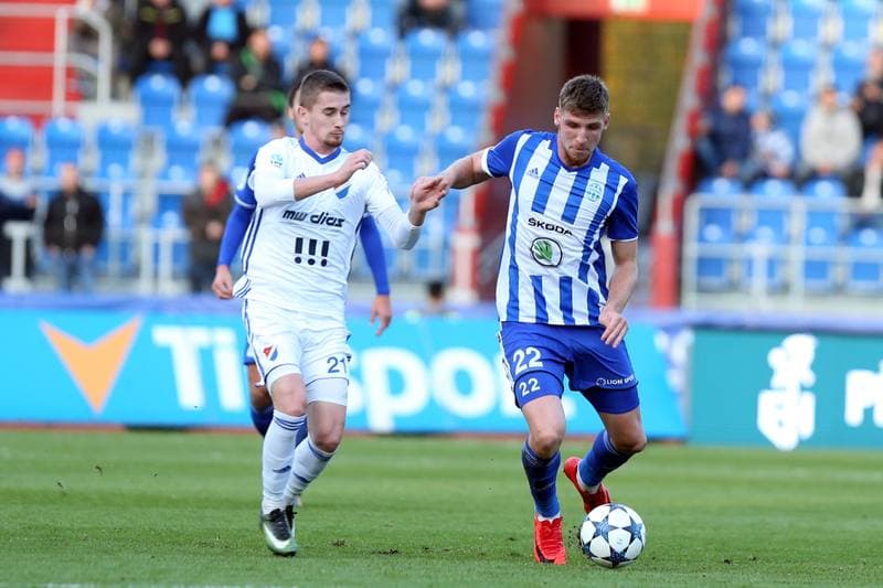 Football. Het Liga. Banik Ostrava - FK Mlada Boleslav. 04.11.2017