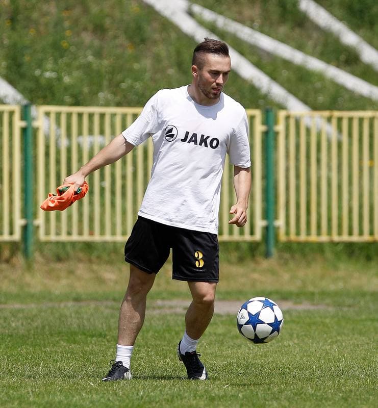 Football. Rozwoj Katowice. Training. 29.06.2015