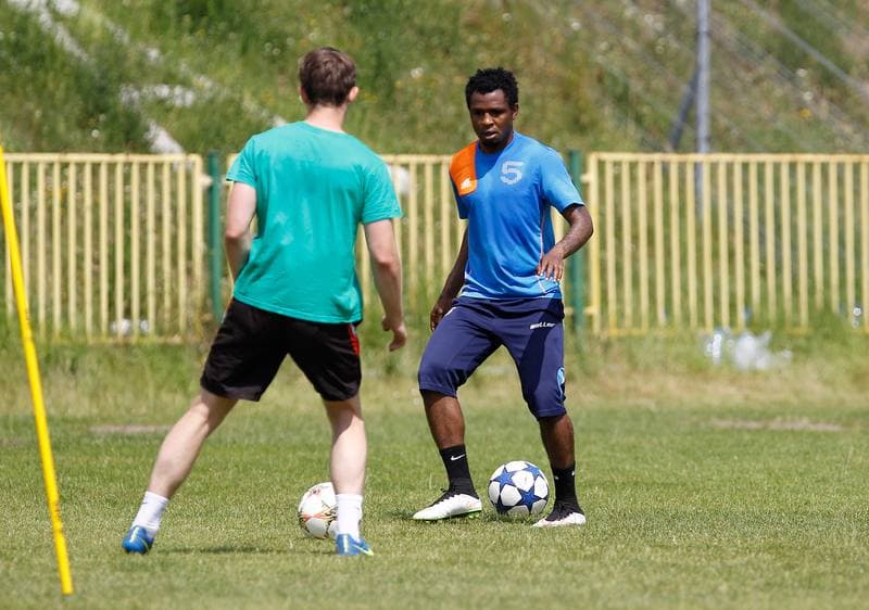 Football. Rozwoj Katowice. Training. 29.06.2015