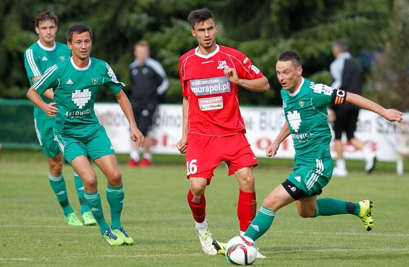 Football. Friendly Match. Podbeskidzie Bielsko Biala - GKS Katowice. 10.07.2015