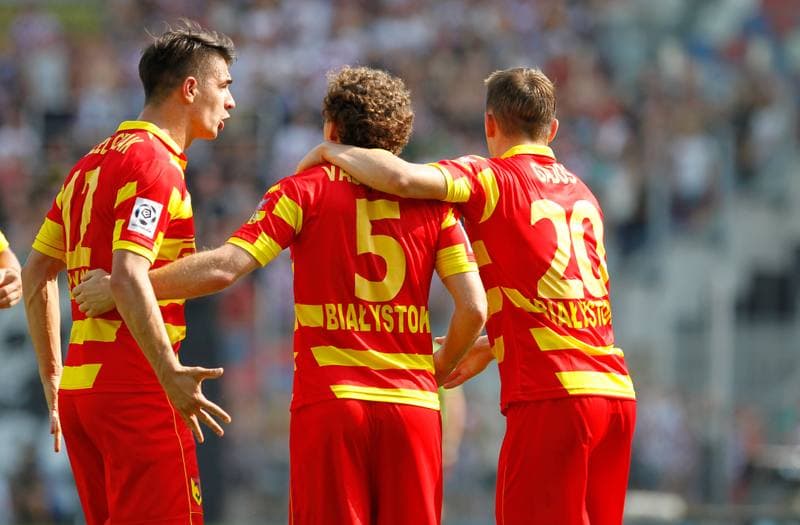 Football. T-Mobile Ekstraklasa. Gornik Zabrze - Jagiellonia Bialystok. 08.08.2014
