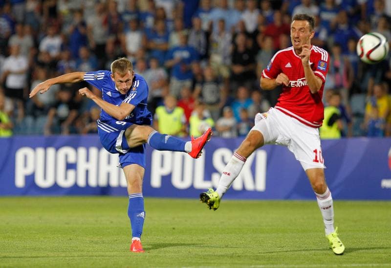 Football. Polish Cup. Ruch Chorzow - Wisla Krakow. 13.08.2015