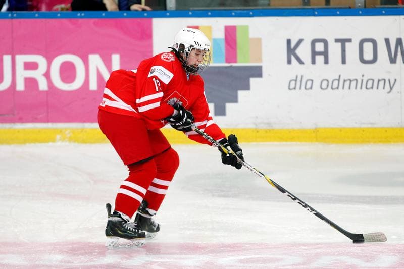 Ice Hockey. Women's U18. Poland - France. 03.01.2018