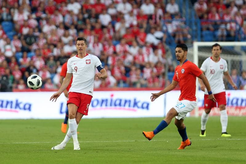 Football. International Friendly. Poland - Chile. 08.06.2018
