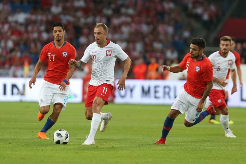 Football. International Friendly. Poland - Chile. 08.06.2018