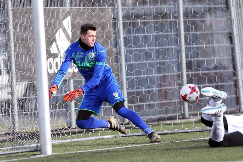 Football. Sparing. MFK Karvina - Piast Gliwice. 20.01.2018