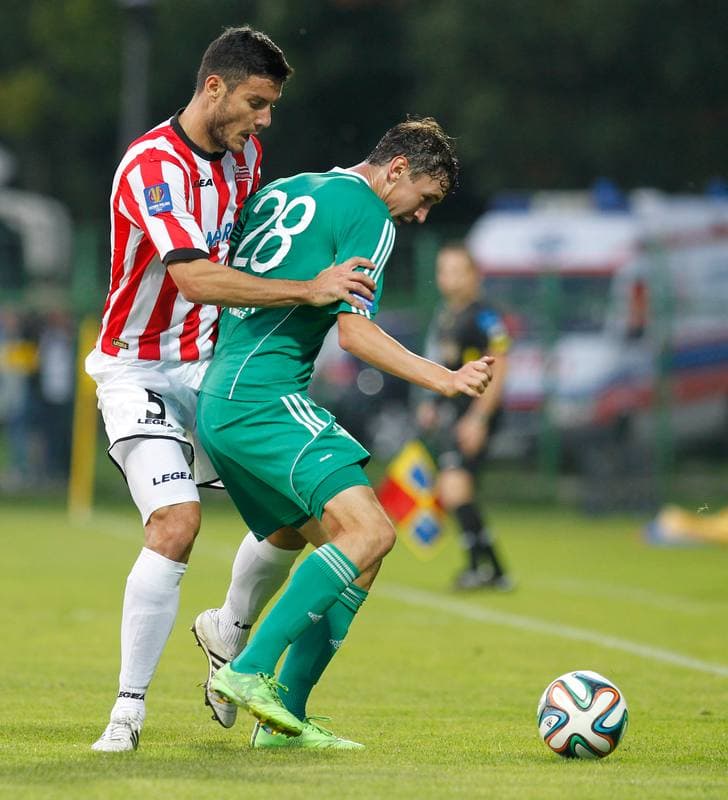 Football. Polish Cup. GKS Katowice - Cracovia Krakow. 22.09.2015
