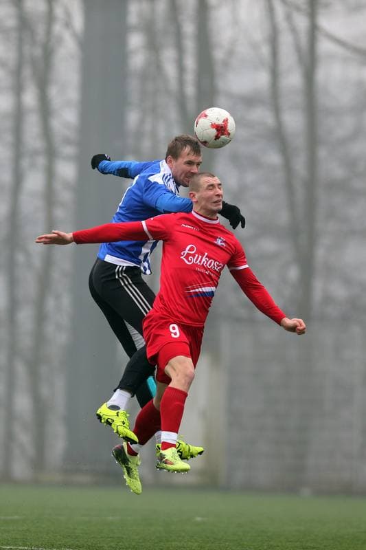 Football. Sparing. Ruch Chorzow - Podbeskidzie Bielsko-Biala. 27.01.2018
