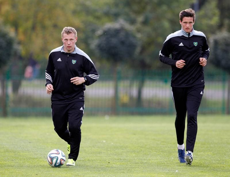 Football. GKS Katowice. Training. 28.05.2015