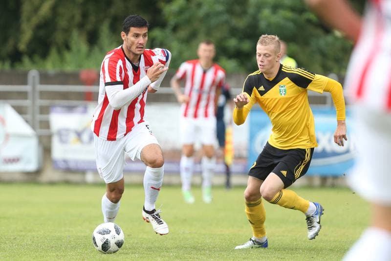 Football. Friendly Match. MFK Karvina - Cracovia Krakow. 23.06.2018