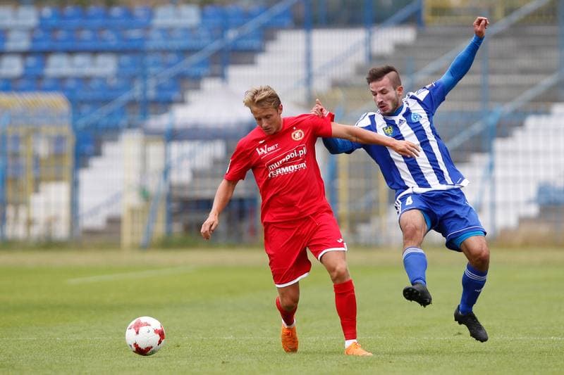 Football. Sparing. Ruch Chorzow - Widzew Lodz. 01.07.2018