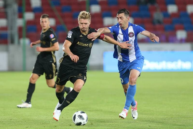 Football. UEFA Europa League. Gornik Zabrze - Zaria Balti. 12.07.2018