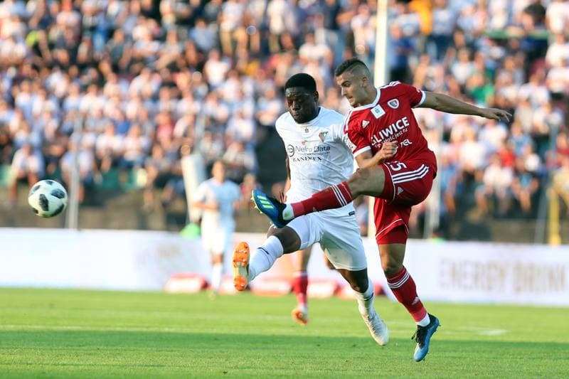 Football. Lotto Ekstraklasa. Zaglebie Sosnowiec - Piast Gliwice. 23.07.2018