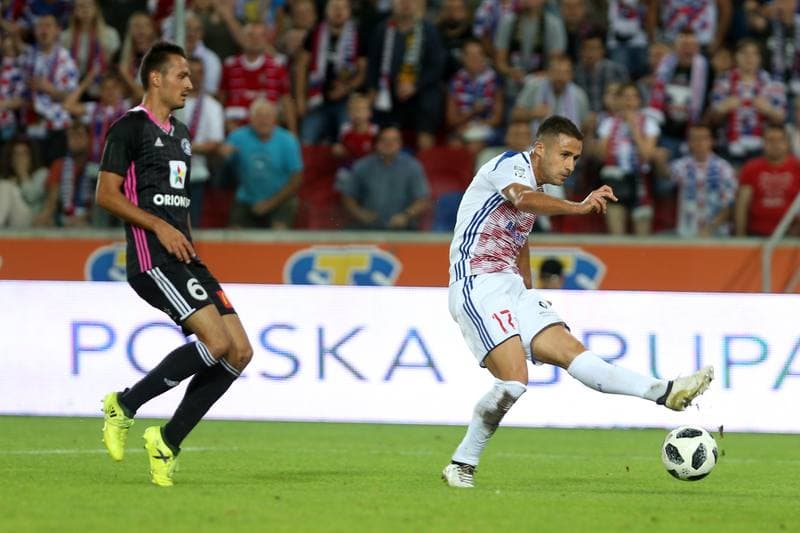 Football. UEFA Europa League. Gornik Zabrze - AS Trencin. 26.07.2018
