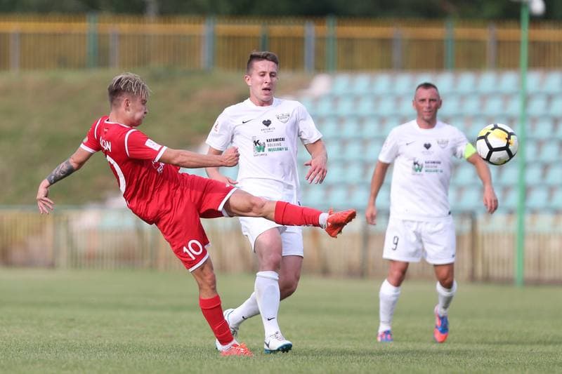 Football. II Liga. Rozwoj Katowice - Widzew Lodz. 28.07.2018