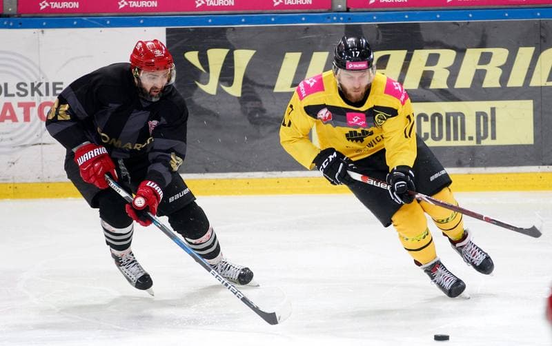 Ice Hockey. Polska Hokej Liga. Tauron KH GKS Katowice - Comarch Cracovia. 12.03.2018
