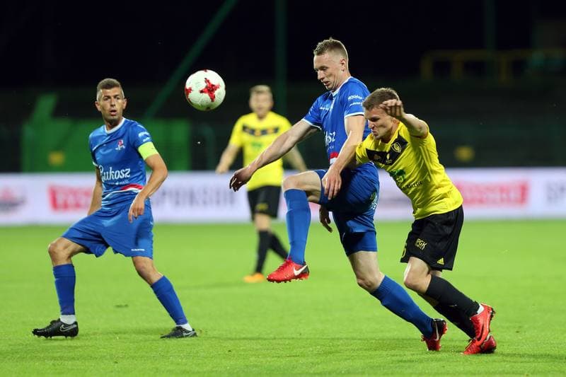 Football. Nice I Liga. GKS Katowice - Podbeskidzie Bielsko-Biala. 09.05.2018