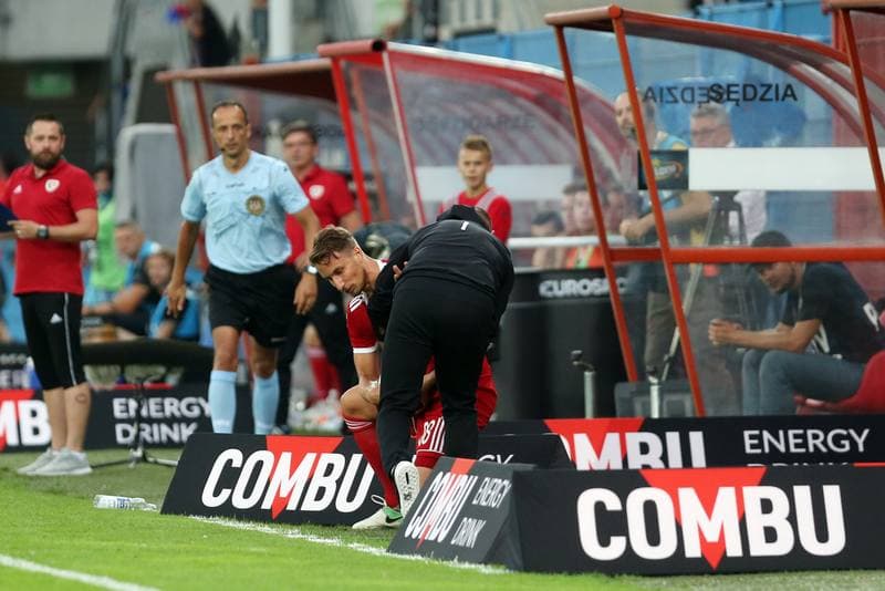 Football. Lotto Ekstraklasa. Piast Gliwice - Cracovia Krakow. 24.08.2018