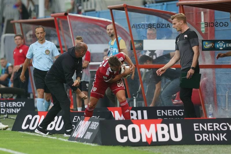 Football. Lotto Ekstraklasa. Piast Gliwice - Cracovia Krakow. 24.08.2018