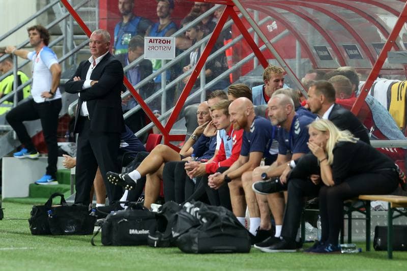 Football. International Friendly. Slovakia - Denmark. 05.09.2018
